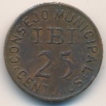 Ibi, 25 centimos, 1937