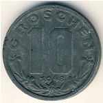 Австрия, 10 грошей (1947&ndash;1949 г.)