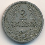Uruguay, 2 centesimos, 1901–1941