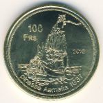 Glorioso Islands., 100 francs, 2013