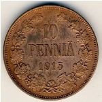 Финляндия, 10 пенни (1895&ndash;1917 г.)
