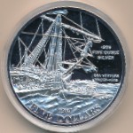 Bermuda Islands, 5 dollars, 1987
