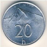 Slovakia, 20 halierov, 1993–2003