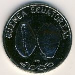 Equatorial Guinea., 1500 francs CFA, 2005