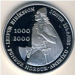 Iceland, 1000 kronur, 2000