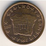 Slovenia, 2 euro cent, 2007–2022