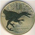 Tuvalu, 1 dollar, 2002
