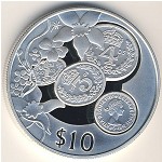 East Caribbean States, 10 dollars, 2003