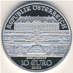 Austria, 10 euro, 2003