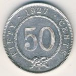 Sarawak, 50 cents, 1927