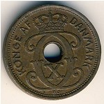 Denmark, 1 ore, 1927&ndash;1940