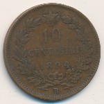 Italy, 10 centesimi, 1893–1894