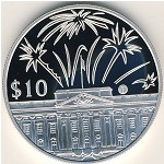 East Caribbean States, 10 долларов, 