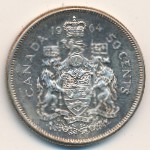Canada, 50 cents, 1959–1964