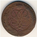 , 5 kopeks, 1758–1761