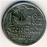 Danzig, 1 gulden, 1923