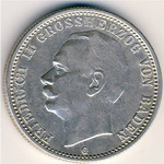 Baden, 2 mark, 1911&ndash;1913
