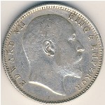 British West Indies, 1 rupee, 1903–1910