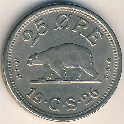 Гренландия, 25 эре (1926 г.)