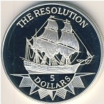 Niue, 5 dollars, 1996