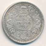 British West Indies, 1 rupee, 1912–1936