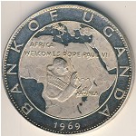 Uganda, 20 shillings, 1969&ndash;1970