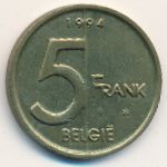 Belgium, 5 francs, 1994–2001