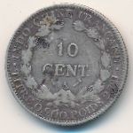 French Indo China, 10 cents, 1885–1895