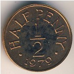 Guernsey, 1/2 penny, 1979