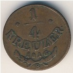Австрия, 1/4 крейцера (1816 г.)