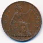 Great Britain, 1 penny, 1926–1927