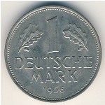 West Germany, 1 mark, 1950–2001