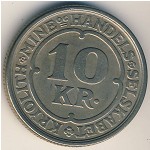 Гренландия, 10 крон (1922 г.)