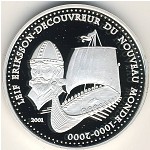Benin, 1000 francs CFA, 2001