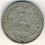 Weimar Republic, 1 reichsmark, 1925&ndash;1927