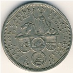 East Caribbean States, 50 cents, 1955&ndash;1965