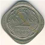 British West Indies, 2 anna, 1939–1941