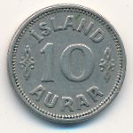 Iceland, 10 aurar, 1922–1939