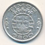 Timor, 6 escudos, 1958