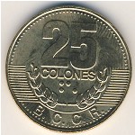 Коста-Рика, 25 колон (1995 г.)
