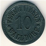 Walldorf, 10 пфеннигов