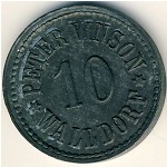 Walldorf, 10 пфеннигов