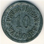 Walldorf, 10 пфеннигов