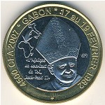 Gabon., 4500 francs CFA, 2007