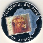 Uganda, 1000 shillings, 2001
