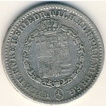 Гессен-Кассель, 1/6 талера (1833&ndash;1846 г.)