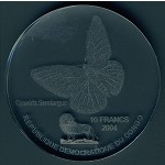 Конго, 10 франков (2004 г.)