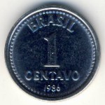 Brazil, 1 centavo, 1986–1988