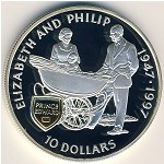 Pitcairn Islands, 10 dollars, 1997
