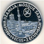 Bosnia-Herzegovina, 14 ecu + 2 ecu, 1993